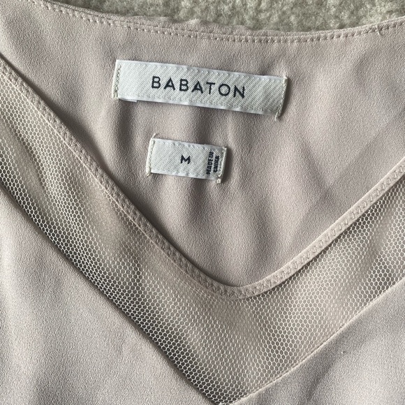 Babaton Gaelan Camisole - sz M pale pink - Picture 3 of 4